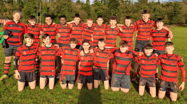 The Clonmel High School Under 15 square who recorded a win in their friendly encounter with Glenstal Abbey last week.
