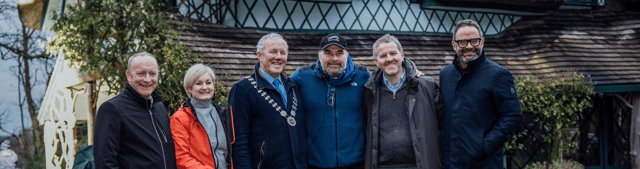 Anthony Fitzgerald, Head of Enterprise, Tipperary County Council, Melanie Scott, Arts Officer, Tipperary County Council, Cllr. Roger Kennedy, Cathaoirleach, Tipperary County Council, Todd Komarnicki,