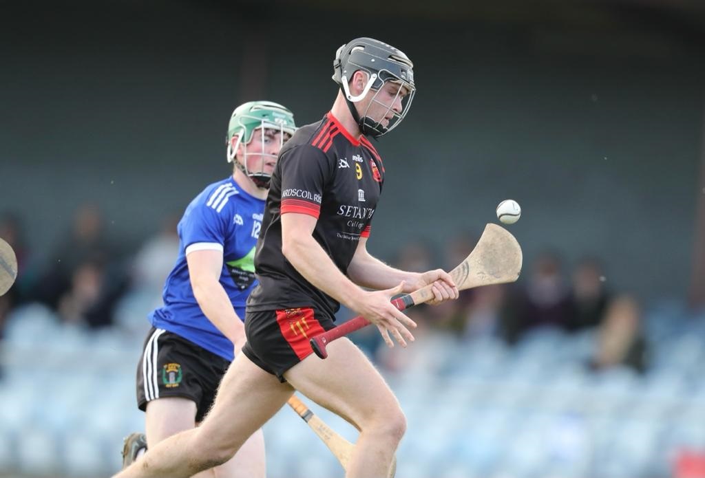Ardscoil Ris' Rian O'Byrne surges forward during the Harty Cup win over Nenagh CBS. PIC: Keith Wiseman