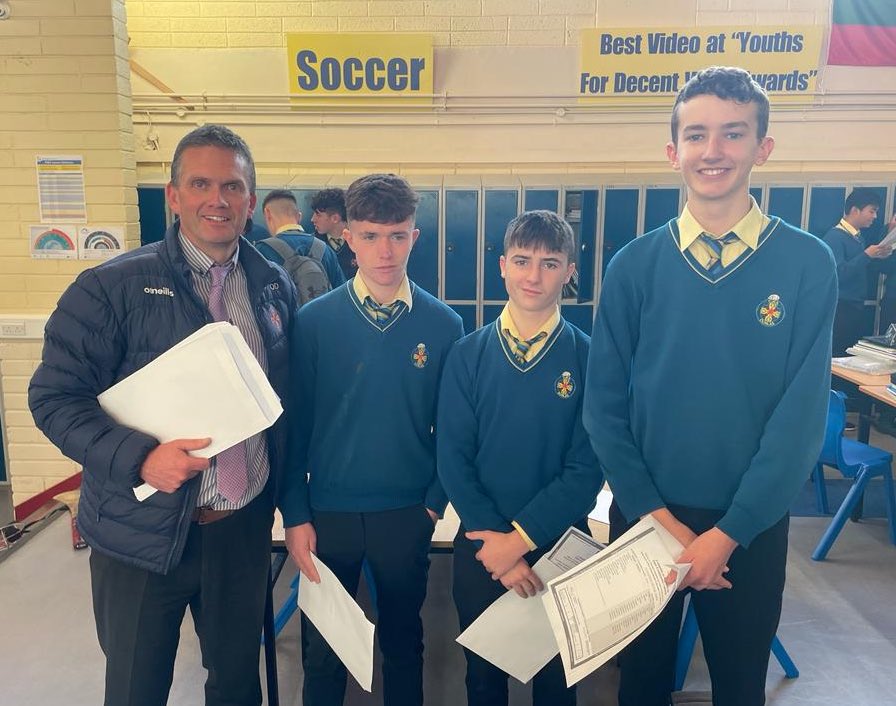 CONGRATULATIONS: Praise for CBS Thurles students on Junior Cert results day