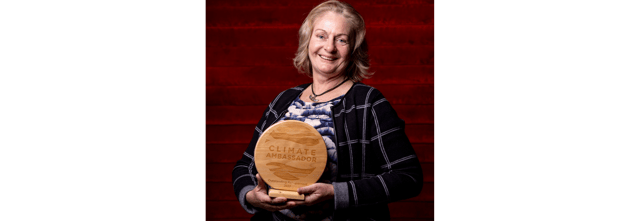 Honoured: Ailbhe Gerrard of Brookfield Farm outside Coolbawn