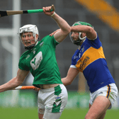 John Campion of Drom and Inch in action against Declan McGrath of Kiladangan during the Tipperary County Senior Hurling Championship semi-final at Semple Stadium. Picture: Michael P Ryan/Sportsfile