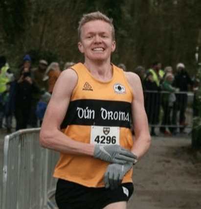 Dundrum Athletic Club's Kevin Moore had an outstanding race to finish in a podium position in Rathfarnham 5k in Dublin last weekend.