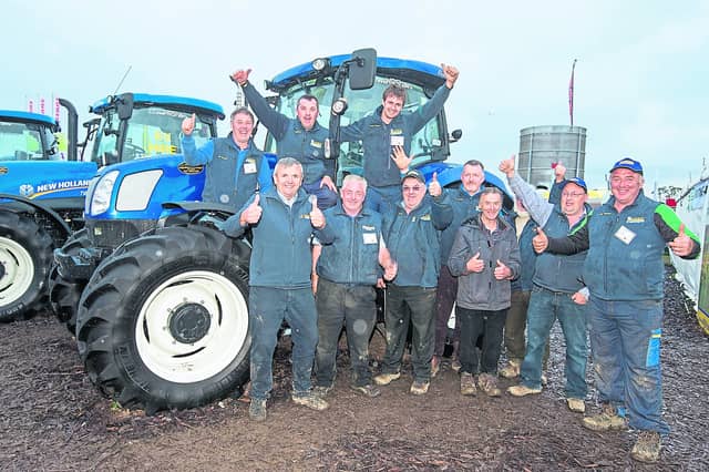 The Laois Ploughing team