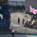 SDLP councillor John Boyle said the display in Derry’s Bogside area did not represent the local community