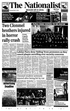 This week's Yesteryears in The Nationalist