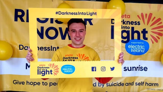 Ryan O’Meara (Nenagh DIL Chairperson) at a recent registration day in Nenagh.