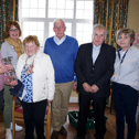 Cahir Day Care Centre honour Peggy O'Brien. At the recent presentation to Peggy O'Brien were from left: Margaret Walsh, Jo Lonergan, Peggy O’Brien, John O’Donnell, Bobby Condon and Mary O’Donnell