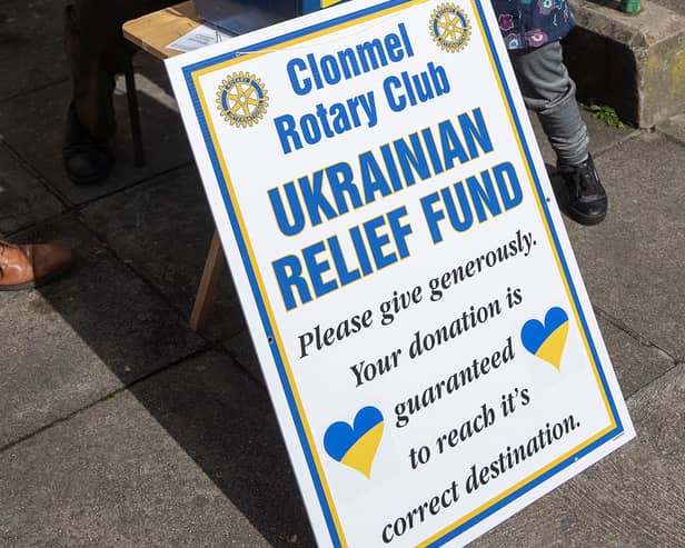 Rotary Club president Michael O’Malley thanked everyone for their generosity and assured all those who contributed that the money would be put to the best possible use.