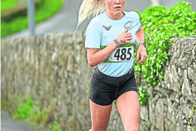 Courtney McGuire, represented UL  in the 3,000m at The National Inter Varsities Indoor Championships in Athlone.