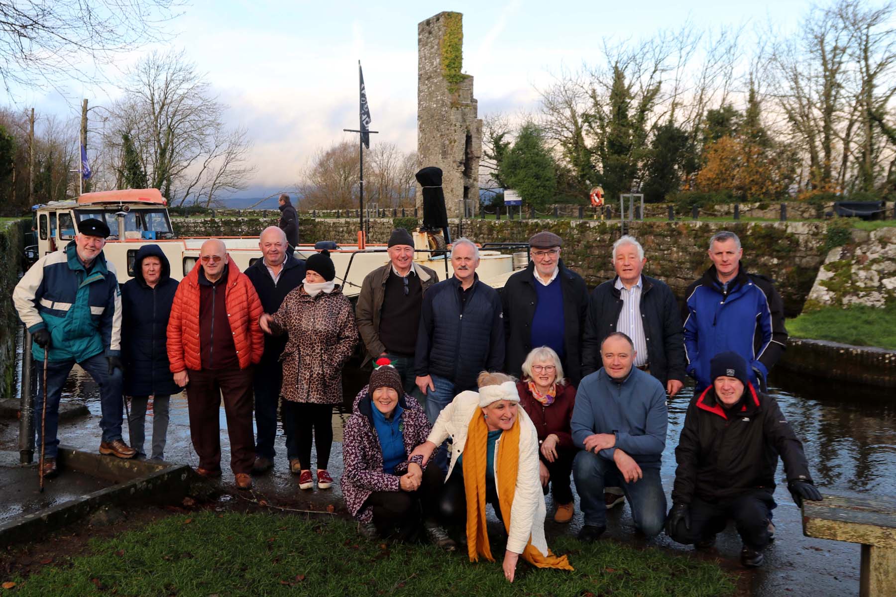 Lough Derg tragedy recalled: Some of those who gathered in  Garrykennedy on the shores of Lough Derg on Sunday to mark the 75th anniversary of the drowning of three barge crew members off Castlelough