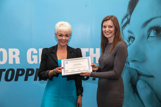 Muriel Cuddy, Health Screening Plus and Camilla Cullinane, KPMG.