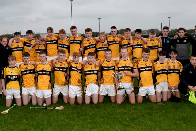 A point apiece from Sean Cannon and Orrin Jones kept Knockavilla firmly ahead. After the water break Knockavilla tagged on (0-3) one each from Brian Furlong, O’Dwyer and Shane Buckley to put them (0- 7) ahead. Drom were battling all the way but were finding it difficult to find their range sending a number of very scoreable chances wide. However, their marksman Daniel McAllister managed to keep his side in it registering 0-3 whilst Knockavilla’s Orrin Jones and Shane Buckley (0-1 each) wrapped up the scoring for the half to leave the half time score at Knockavilla Donaskeigh Kickhams 0-11 Drom/Inch 0-5.