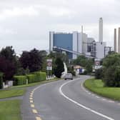 The Lough Ree power plant at Lanesborough
