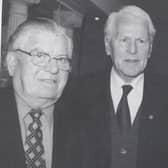 Founders of Féile back in 1971. Tommy Barrett, Seamus O’Riain and Eamon De Stafford