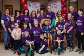 Participants who took part in last year's Sarah's Cycle