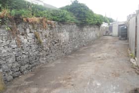 The laneway has been completely cleared of rubbish