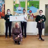 Transition year students in Scoil Mhuire, Greenhill, Carrick-on-Suir who recently  collaborated with Tusla to raise awareness within their own local community regarding Foster Care.