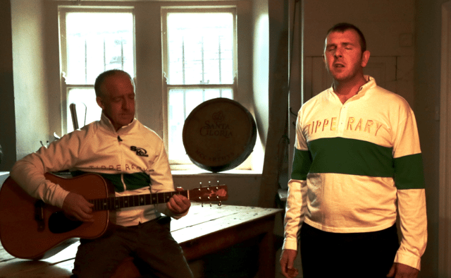 Semaus Doran and Tadhg Maher performing The Ballad of Michael Hogan