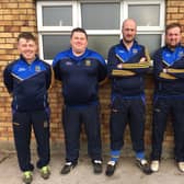 The Tipperary minor and under-17 football management team - Johnny Nevin (selector), David Power (coach-selector), Matt O'Doherty (manager), Mick O'Sullivan (coach-selector) and Donal Hayes (selector)
