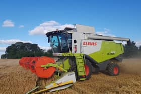 Brian Ireland gets to work on the 2019 harvest in Danesfort, Kilkenny