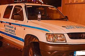 A Tipperary Civil Defence vehicle