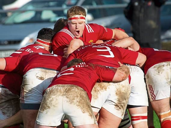 Cashel's push for promotion continued with another win against Ballymena at Spafield on Saturday last.