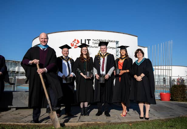 Recent Environmental and Geographical Sciences graduates from LIT Thurles Campus