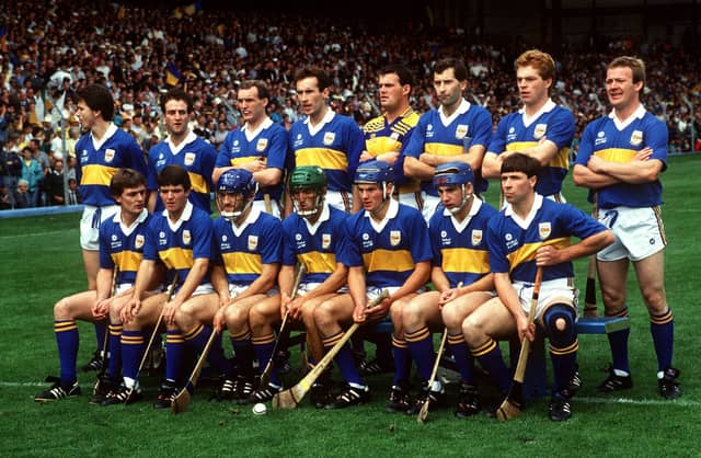 The Tipperary team which won the 1989 All-Ireland final.
