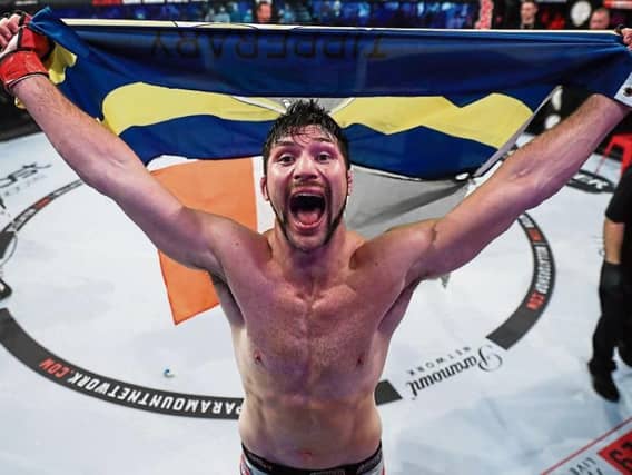 Cahir’s Will Fleury beat Antonio Jones at the Bellator 224 event in Thackerville, Oklahoma.