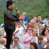Brian Kennedy entertains the crowds at Nenagh's Castlefest