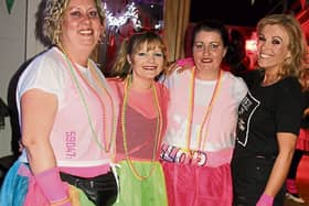 Emma O’Leary, Shirley Hogan, Patricia Fitzgerald and Suzanne Brosnan who attended Cashel King Cormac’s camogie club fundraiser in Brosnan’s bar