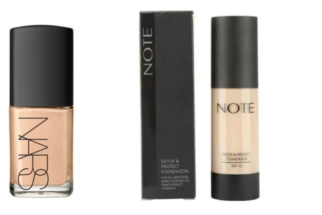 It's worth spending the money on foundations to see the results for big events but there are also great budget end foundations available in local pharmacies such as Note (€9.95) and Bourjois healthy mix (€13).