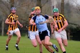 Nenagh Éire Óg's Barry Heffernan in action against Upperchurch-Drombane at Dolla on Saturday. Picture: Eamonn McGee
