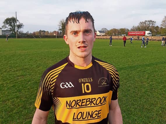 Michael John Carroll who scored 12 points for Clonakenny in their Seamus O Riain Cup win over Cashel King Cormacs at Boherlahan on Saturday evening.