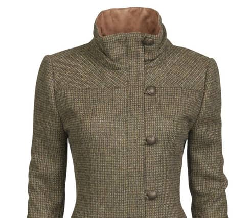 The Dubarry Bracken jacket made with tweed from John Hanly & Co in Nenagh