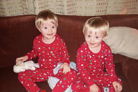 Cillian and Conor Keane are really looking forward to Santa's arrival.