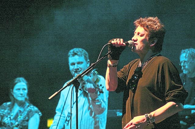 Main man: Pogues singer Shane MacGowan wrote A Rainy Night in Soho PICTURE: Eoin Hennessy