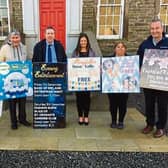 Pictured at the launch of a Taste of Roscrea 2018 are L/R: Cllr Michael Smith, Michael Madden, Pat Hartnett, Hilda Dolan, Tara Rowan, and Michael Ryan