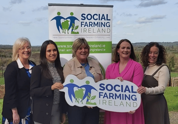 HSE Child and Adolescent Mental Health Services (CAMHS) North Tipperary team who support young people to engage in Social Farming as a non-clinical support.