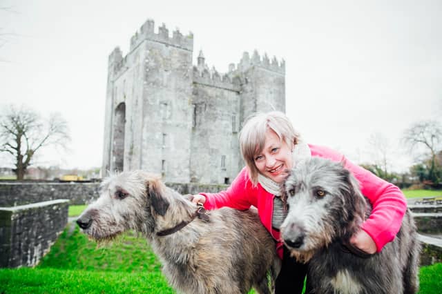 Charlotte Bond Cantillon, from Newport Co. Tipperary with Meabh and Saoirse