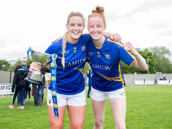 Tipperary ladies football stars Aisling McCarthy and Aishling Moloney.