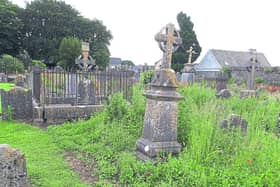 St Mary's Cemetery in Thurles where the weeds are taking over.