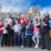 Members of all the community groups involved in the action packed programme of activities are photographed here with some of the fairies at the launch