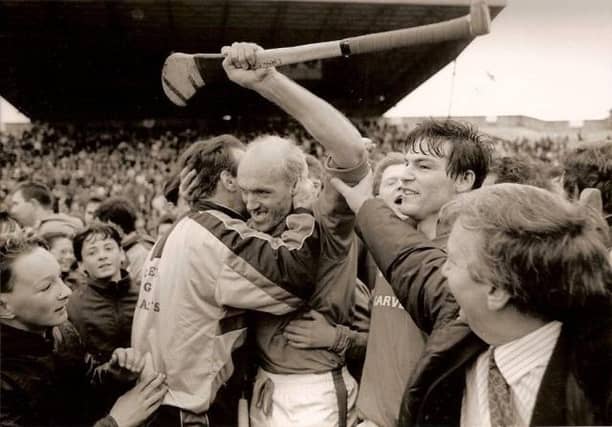 Cashel's Cormac Bonnar pictured celebrating all those years ago.