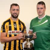 James Barry and David Butler, opposing captains for Sunday's mid finalor
