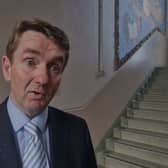 Michael Murphy pictured today at the Count Centre.