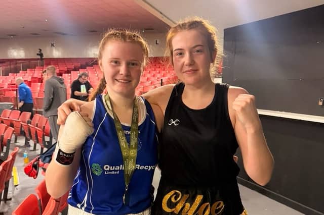 Kaysie Joyce (left) has won the Irish Under 19 title at the age of 16