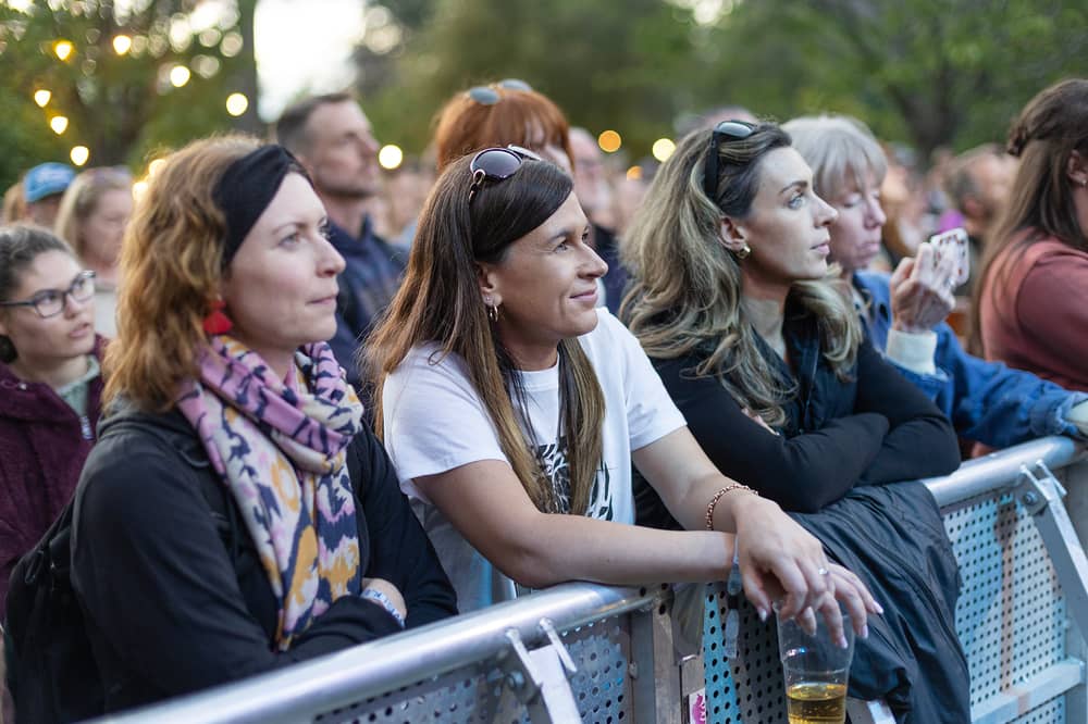 This group enjoyed the entertainment at When Next We Meet in Clonmel on Saturday night