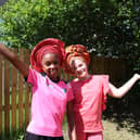 Janelle and Caitlín